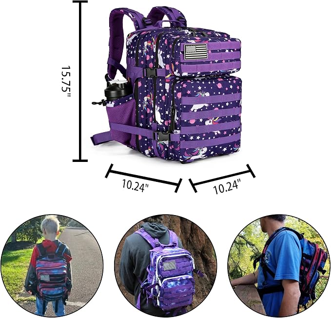 Lovelinks21 25L Tactical Military Backpack Small Travel Rucksack - Image 2