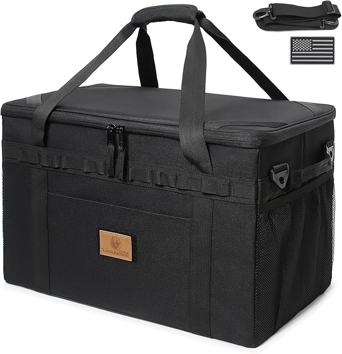Tactical Camping Storage Bag Utility Tote Bag Camping Kitchen Organizer by Lemubeane
