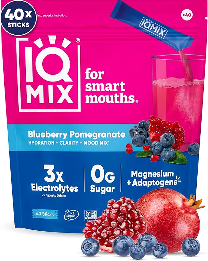 IQMIX Hydration Electrolyte Powder – 4-in-1 Formula by IQBAR