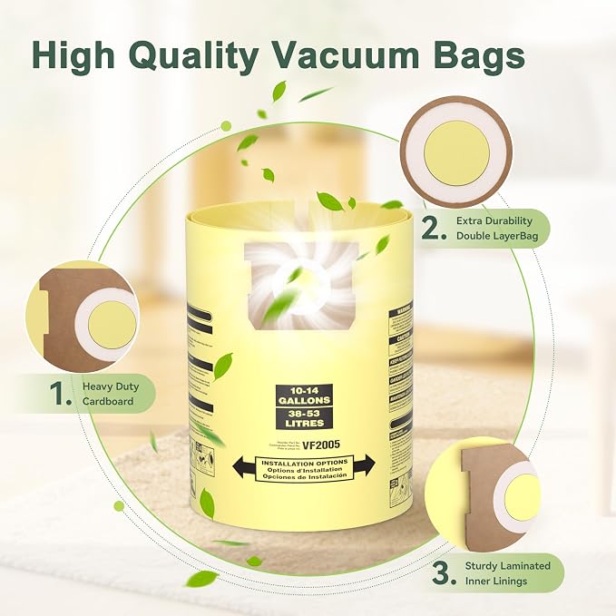 12 Pack 10-14 Gallon Vacuum Bags - Image 6