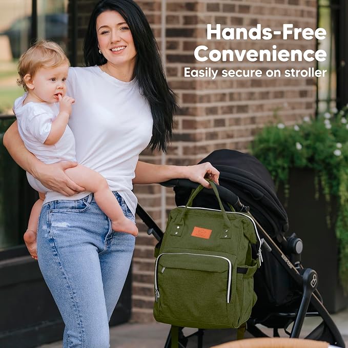 KeaBabies Baby Diaper Bag Backpack - Image 6