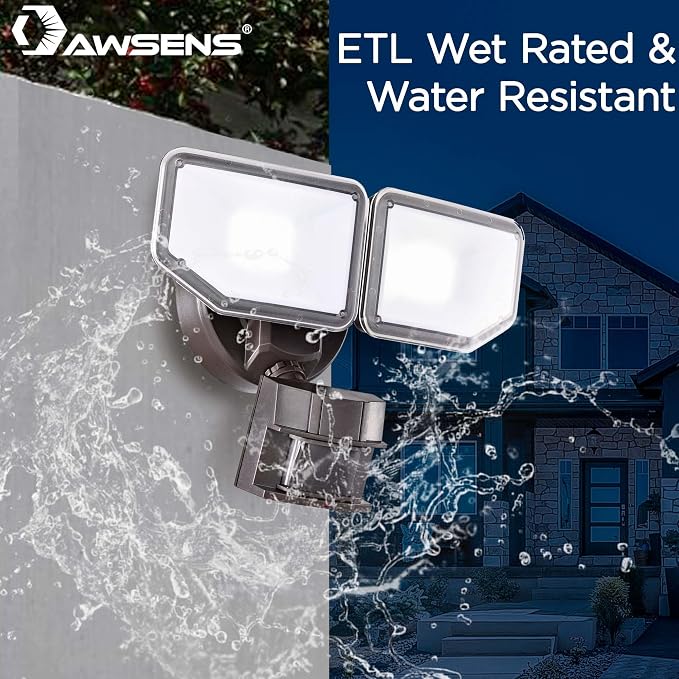 40W LED Security Lights Motion Sensor Light Outdoor, 180 Degree, 5000 K - Image 2