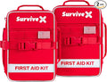 SurviveX Large First Aid Kit for Car, Travel & Home by SurviveX