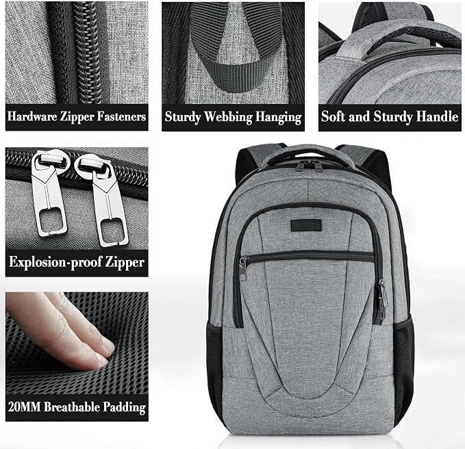 BIKROD Travel Laptop Backpack, Backpacks - Image 3