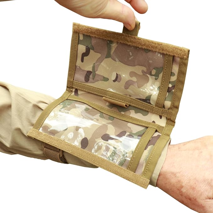 Underalert Tactical Wristband Dope Card Holder Sniper Data Book Quarterback by Underalert