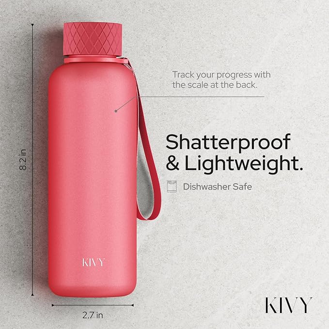 KIVY Slim Water Bottle 22oz Leak Proof Bottle - Image 3