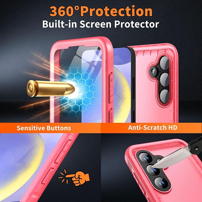 Cozycase for Samsung Galaxy S24 Waterproof Case - Image 5