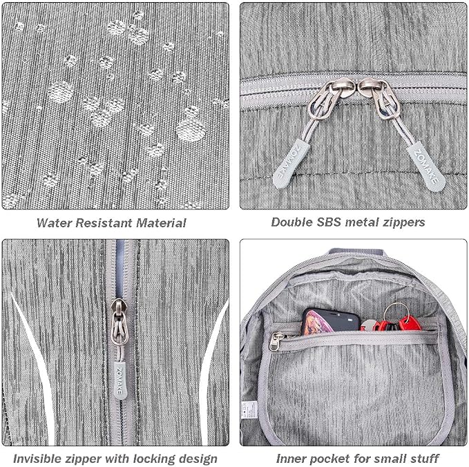 ZOMAKE 25L Ultra Lightweight Packable Backpack, Foldable Hiking Backpacks Water - Image 4