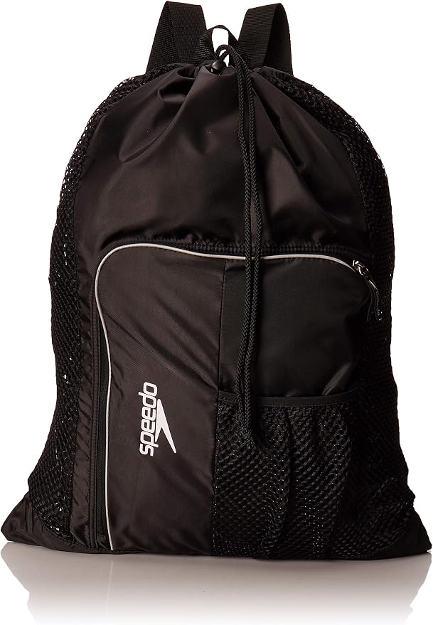 Speedo Unisex-Adult Drawstring Deluxe Ventilator Mesh Equipment Bag by Speedo
