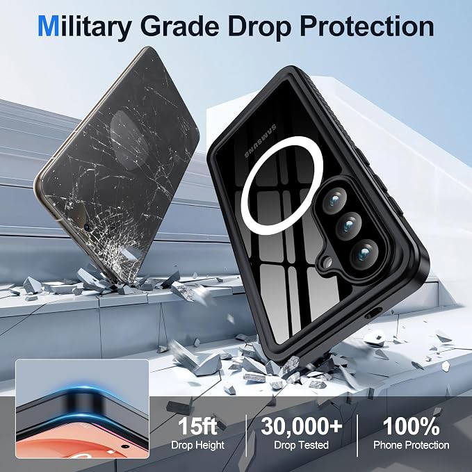 ANTSHARE for Samsung Galaxy S26 Case Waterproof, Built-in Lens & Screen - Image 4