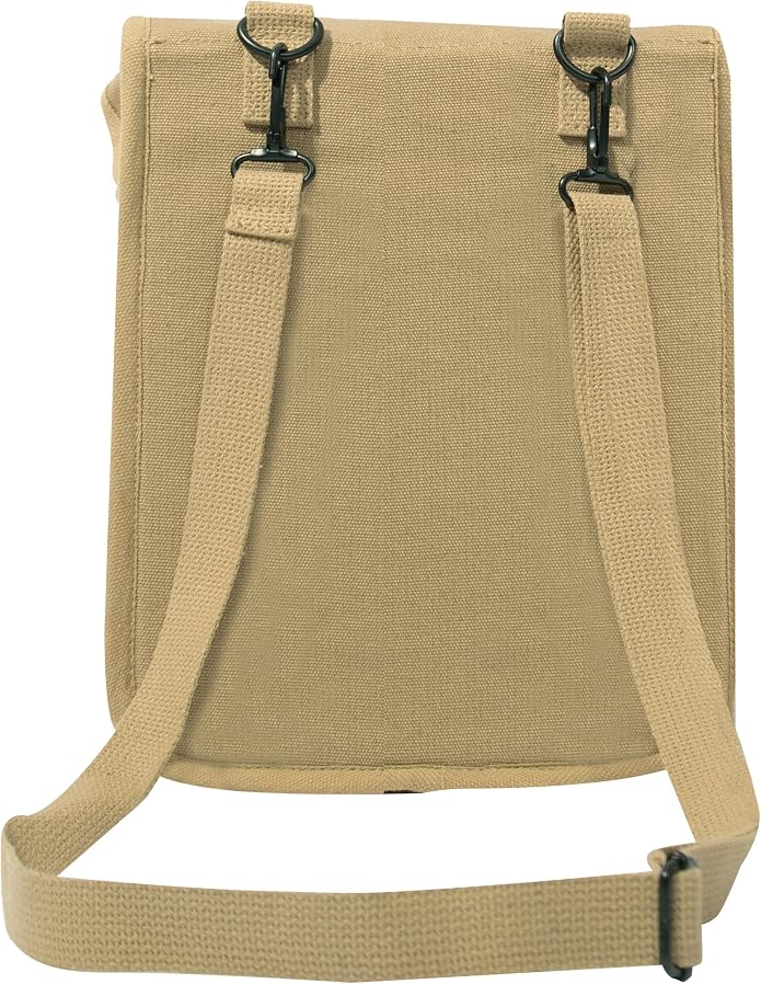 Rothco Canvas Map Case Shoulder Bag – Rugged Crossbody EDC Utility Storage - Image 5