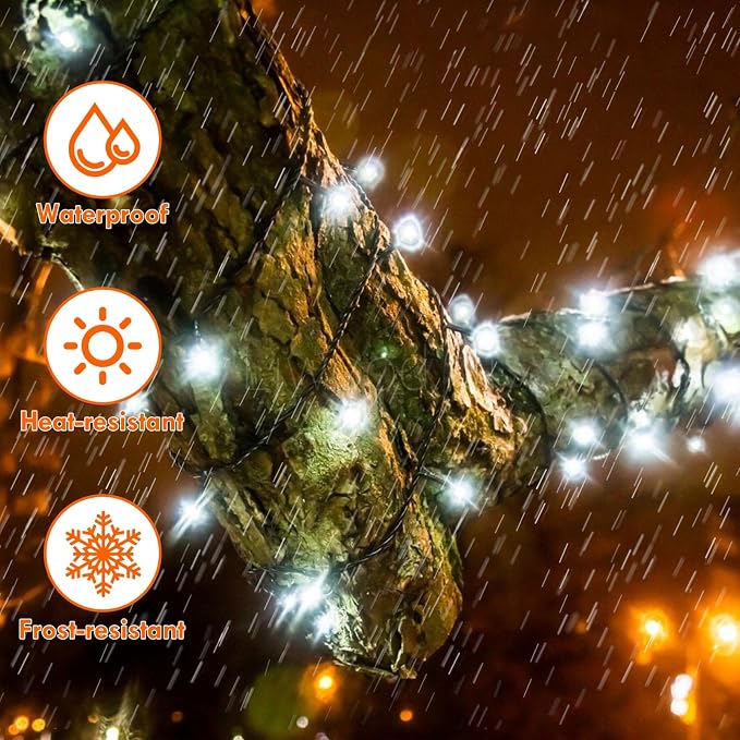 75.8 FT 200 LED Color Changing Christmas String Lights - Image 5