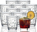 10 Oz Unbreakable Tritan Drinking Glasses Shatterproof Acrylic Glasses by VEILEDGEM