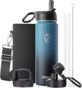 Coolflask Water Bottle 20 oz Insulated by Coolflask