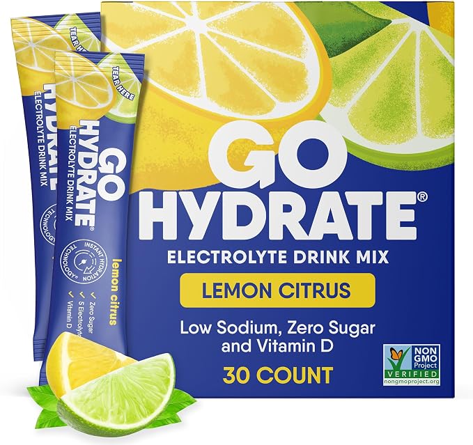 GoHydrate Instant Hydration Powder Packets by GoHydrate