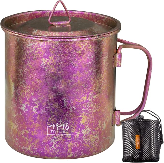 TiTo Titanium Cup Titanium Pot by TiToTitanium