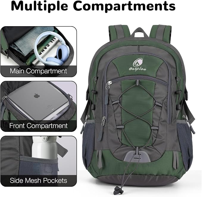 25L Small Hiking Backpack with Chest Strap - Image 5