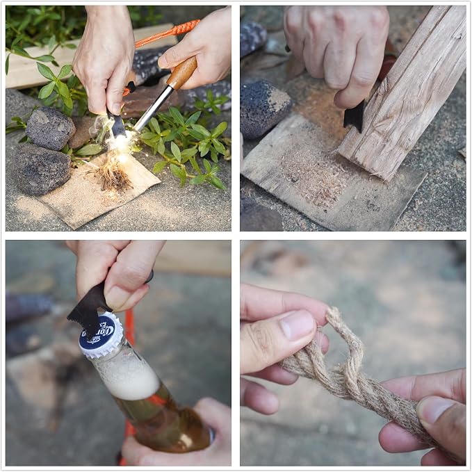 onlyfire Fire Starter Survival Tool, Ferro Rod Kit - Image 6