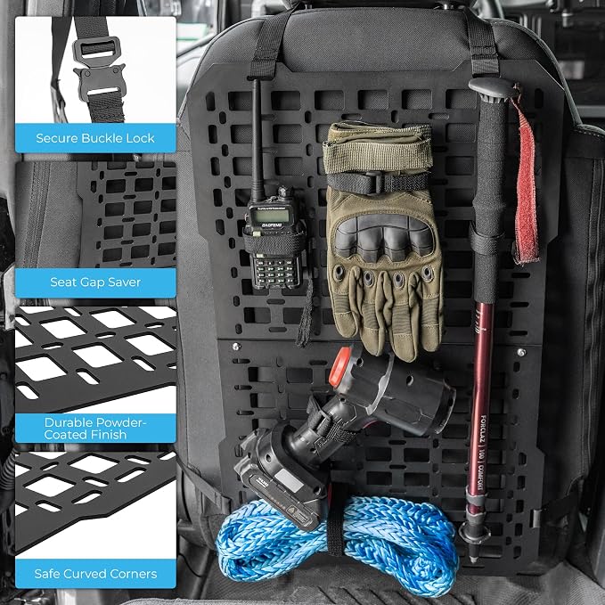 Rigid MOLLE Seat Back Organizer - Image 2