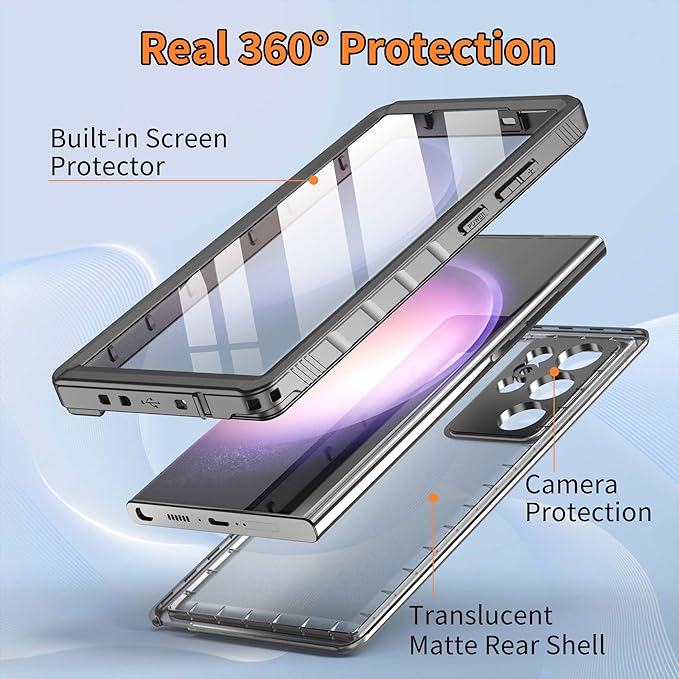 Cozycase for Samsung Galaxy S23 Ultra Waterproof Case - Image 5