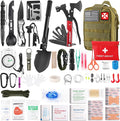 Survival Kit 256 in 1, First Aid Kit Survival Gear Tools Trauma Kit by Angieast