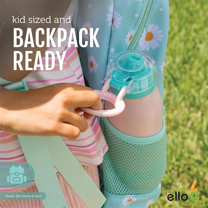 Ello Emma 14oz Vacuum Insulated Stainless Steel Kids Water Bottle - Image 5
