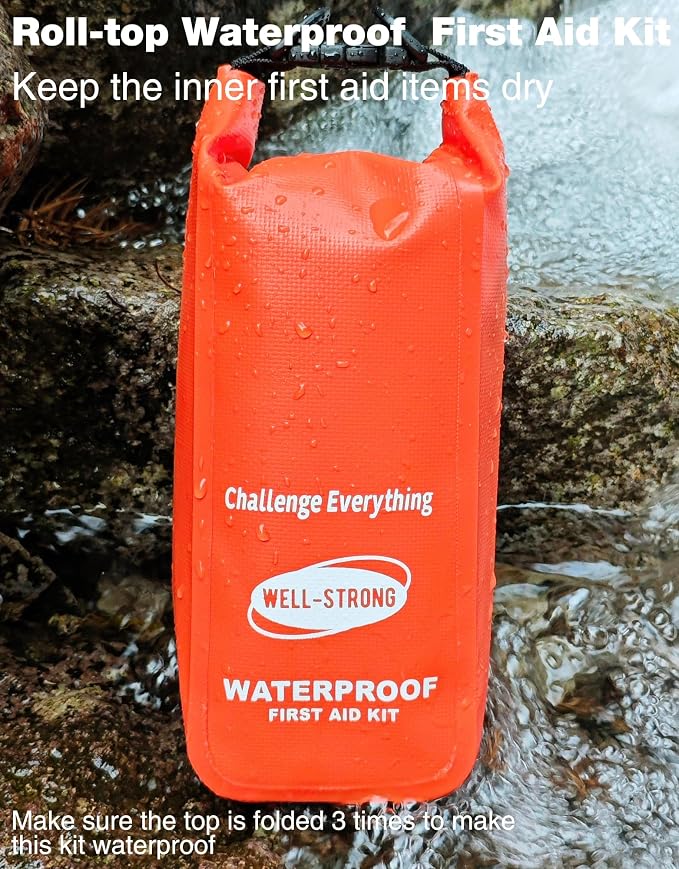 Boat First Aid Kit Waterproof, WELL-STRONG Marine Emergency Kit - Image 6