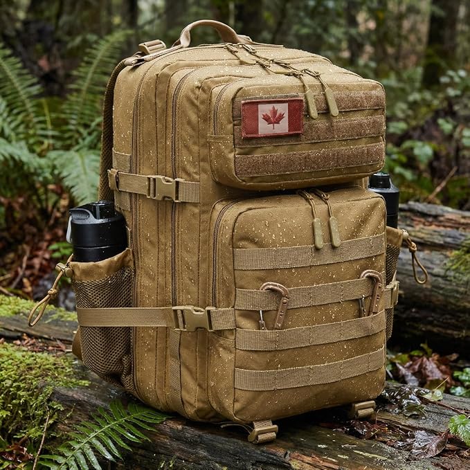 45L Tactical Backpack for Men Women, Military Assault Pack - Image 6