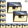 Peasur Solar Lights Outdoor Waterproof, Solar Security Fence Lights by Peasur