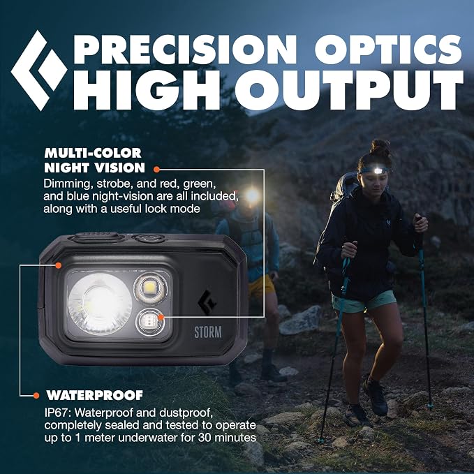 BLACK DIAMOND Storm 450 Headlamp | 450 Lumens Brightness | Waterproof & - Image 4