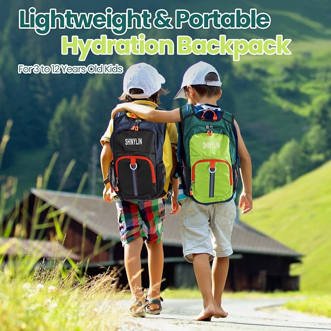 Shinylin 2 Pcs Kids Hydration Backpack - Image 7