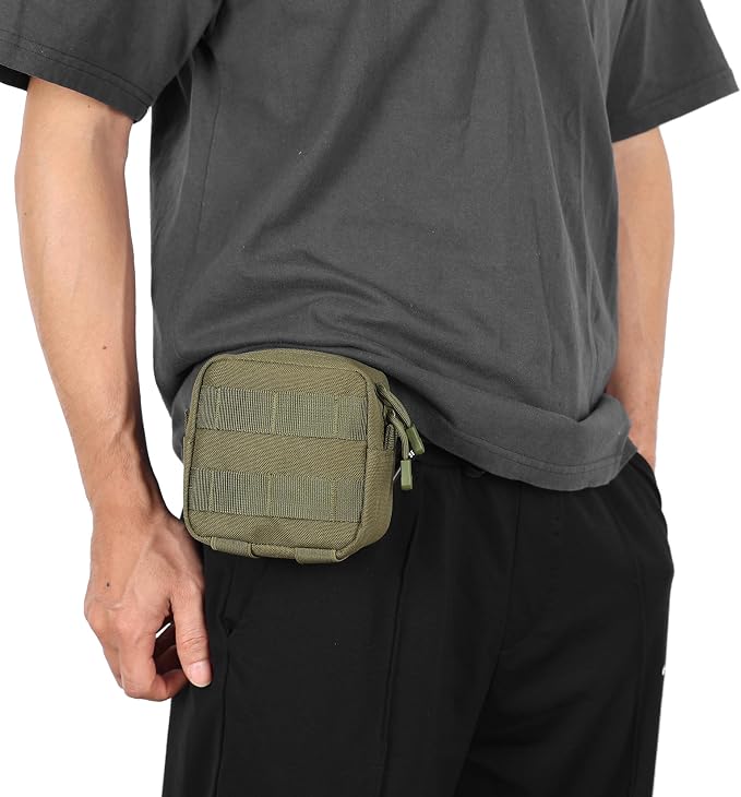 2 Pack Mini Tactical Molle Compact Ammo Pouch - Image 2