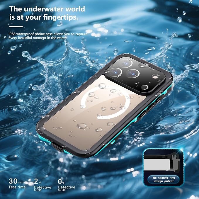 Waterproof Case for iPhone 17 Pro – IP68 Submersible Shield - Image 3