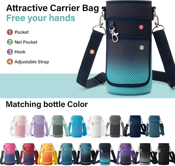DYSANKY Insulated Water Bottle | Thickened Stainless Steel Vacuum Metal | - Image 5