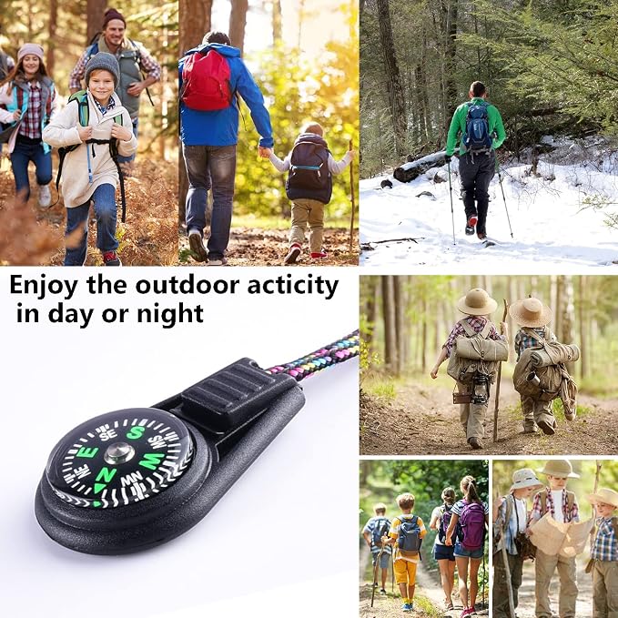 25 Pack Compass for Kids Mini Compasses Bulk Kids Toy Compass for Party - Image 6