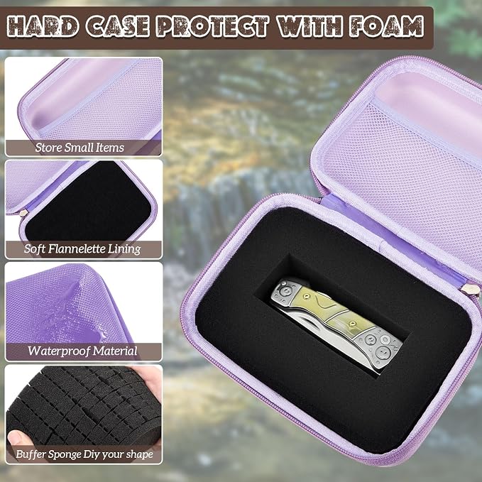Relaxweex EVA Hard Case with Customizable Foam 13.5 x 9.8 x 5.5 Inch Protective - Image 3
