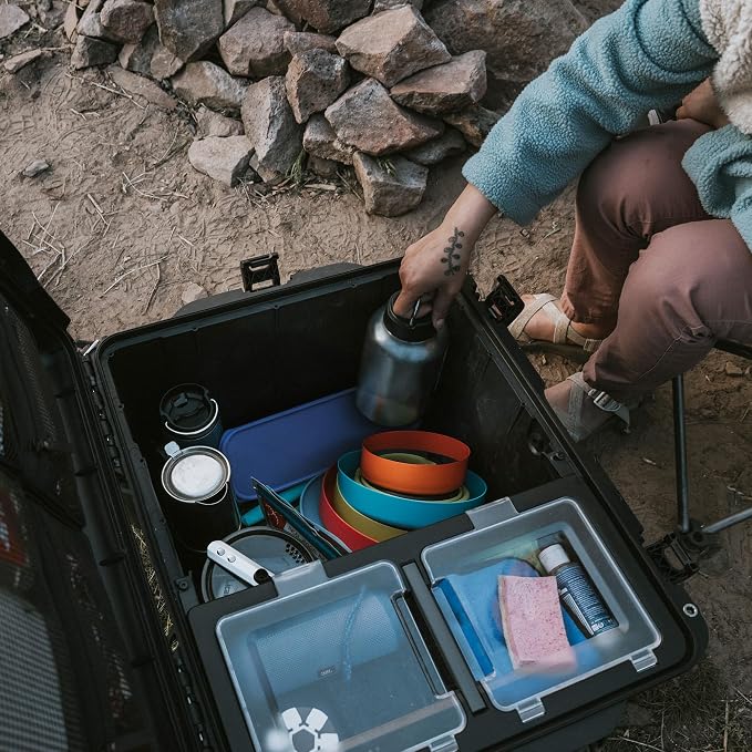 NANUK Trail 80 – 79L Waterproof Storage Box – Wheeled & Modular Cargo Case - Image 8