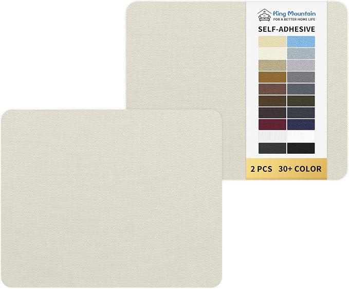 KING MOUNTAIN Canvas Repair Patch 9 x11 Inch 2 Pcs Self-Adhesive Waterproof by ForABetterHomeLife