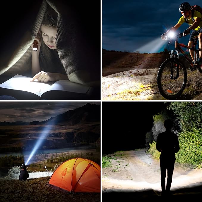 Blukar Flashlight Rechargeable, High Lumens Flashlight, Super Bright Small LED - Image 7