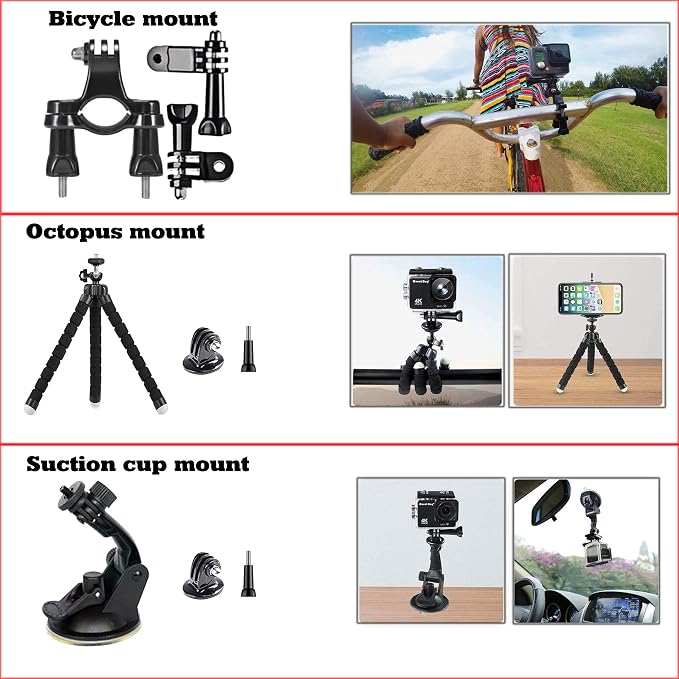60 in 1 Camera Accessories Kit Compatible - Image 3