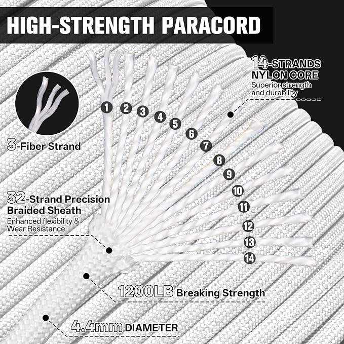 1200 Paracord Rope - Image 2