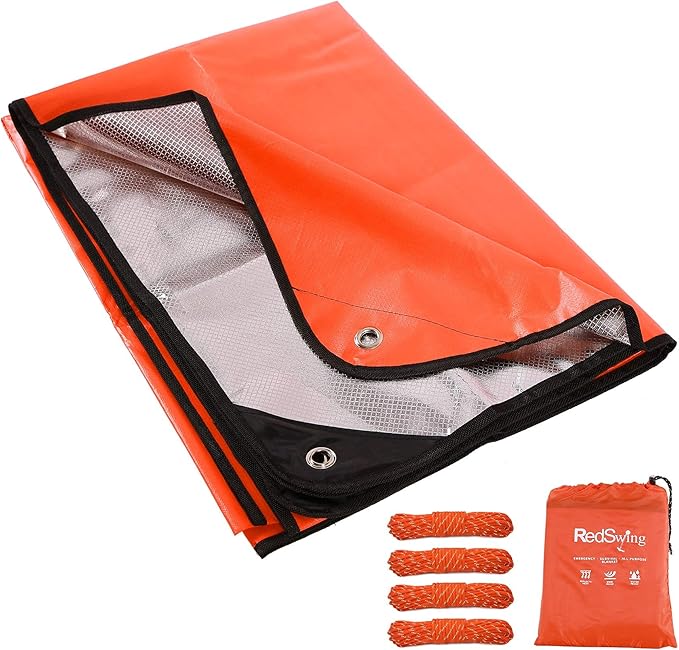 RedSwing Insulated Tarp, Waterproof All Weather Heavy Duty Heat Reflective by RedSwing