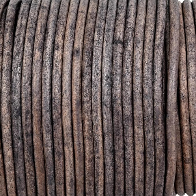 GENIQUE Real/Genuine Round Leather String Cord - Image 5