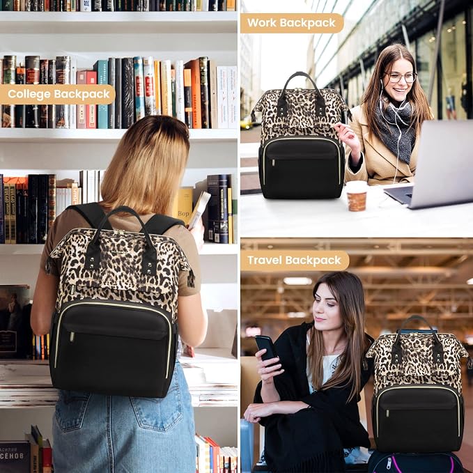 LOVEVOOK College Laptop Backpack, 15.6 Inch Travel Backpack - Image 7