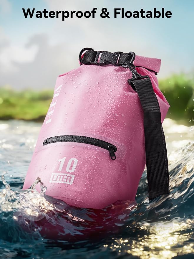 HEETA Waterproof Dry Bag with Front Zippered Pocket - Image 3