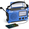 Kaito KA500BU 5-Way Powered Emergency AM/FM/SW Weather Alert Radio by Kaito