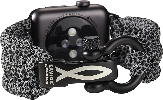 Savior Survival Gear Paracord Watch Band, Compatible by SaviorSurvivalGear