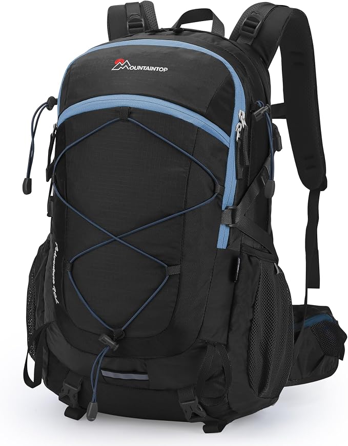 MOUNTAINTOP 25L/40L Hiking Backpack, Lightweight Travel Backpack by MOUNTAINTOP