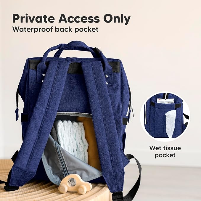 KeaBabies Baby Diaper Bag Backpack - Image 5