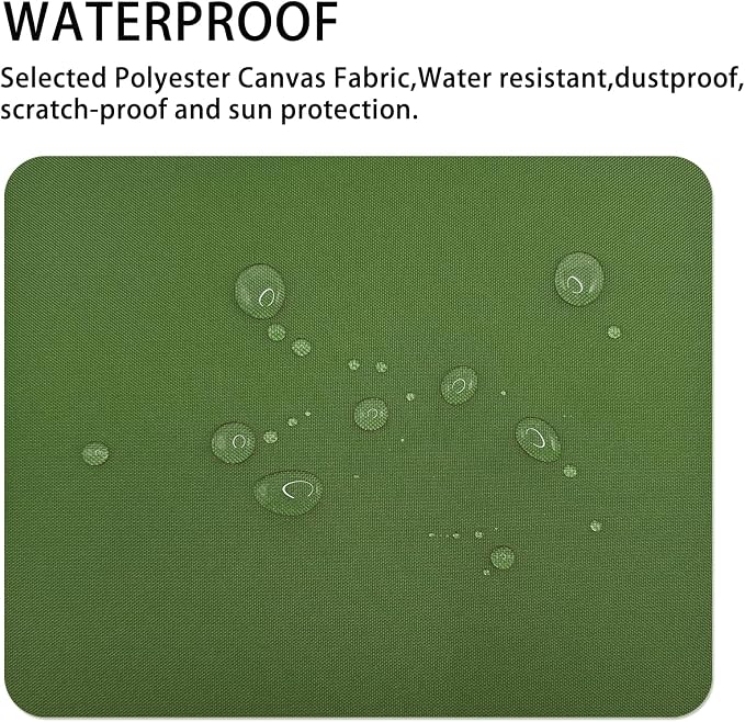 Gheeidau Canvas Repair Patch 9×11 Inch 3Pcs Waterproof Self-Adhesive Fabric - Image 2